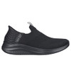 149708 Skechers Women's Hands Free Ultra Flex 3.0 Cozy Streak Black Size 6.5 New