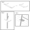 SHENGOCASE Cat Tree Tower Accessories Replacement Parts Hammock Bed - Gray