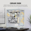 CORSAIR 3500X MID-TOWER ATX PC CASE PANORAMIC TEMPERED GLASS - WHITE