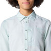 2110541334 Mountain Hardwear Women's Canyon Long Sleeve, Mineral Spring, L New