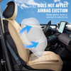 VEVOR SCU055FG SEAT COVERS, UNIVERSAL CAR SEAT COVERS FRONT SEATS - BEIGE