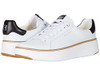 W22707 COLE HAAN WOMEN GRANDPRO TOPSPIN SNEAKER, SIZE 9.5, IVORY/BLACK