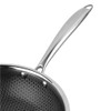 T TABAKH VINOD NUTRI-TECH SAS HONEYCOMB FRYPAN 26 CM TP/NTNSFP-26 - SILVER