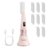 Brazilian Beauty Sonic Dermaplane Razor for Women, 3 Speeds, Anti-Aging, Pink