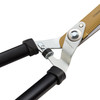 FISKARS EXTENDABLE POWER-LEVER TITANIUM HEDGE SHEARS - BLACK/ORANGE