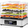 YASHE Food Dehydrator Machine, 5 Stainless Steel Trays Food Dryer, 400W New