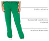 518770 GAP Women's Oversized Logo Fleece Jogger Sweatpants Holiday Green 2XL New