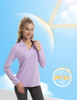 FK3140LST FKEEP WOMEN'S Tennis Golf Shirt Long Sleeved Lavender M New