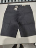 BLU ROCK MEN'S COTTON FLEX STRETCH CARGO SHORTS - SIZE: MEN 34 - BLACK New