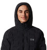 MOUNTAIN HARDWEAR MEN'S STRETCHDOWN HOODY - SIZE: MEN 2XL - BLACK