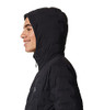 MOUNTAIN HARDWEAR MEN'S STRETCHDOWN HOODY - SIZE: MEN 2XL - BLACK