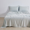 GREAT BAY HOME TENCEL LYOCELL & LINEN BLEND MAGDALENA COLLECTION KING - BLUE