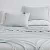 GREAT BAY HOME TENCEL LYOCELL & LINEN BLEND MAGDALENA COLLECTION KING - BLUE