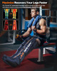 JZBRAIN COMPRESSION BOOTS FULL LEG COMPRESSION FE-7221-BLK/ORG - BLACK ORANGE