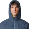 MOUNTAIN HARDWEAR MEN'S STRETCHDOWN JACKET MOON BLUE ADRIATIC BLUE L New