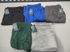 BLUE ICE MEN'S SHORTS 5-PACK, SIZE: 3XL,BLACK/HEATHER GRAY/HUNTER/ROYAL/CHARCOAL New