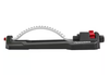 HUSKY 4000 SQ. FT. POLY BASE OSCILLATING SPRINKLER - BLACK RED New