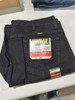 WRANGLER RUSTLER CLASSIC BLACK 40X34 - SIZE: MEN 40X34 - BLACK New