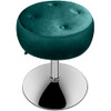 URFORESTIC Vanity Stool Velvet Makeup Stool Round Adjustable Swivel Stool New