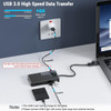 USB Docking Station Teolant 11 in 1 Triple Display Laptop Docking Station