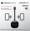 Motorola MA1 Wireless Android Auto Car Direct Plug-in USB Adapter