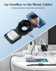 IMPUVERS Magnetic Foldable Wireless Charging Station VAS-001 - Black