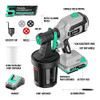 Litheli 20V Brushless Cordless Paint Sprayer, 200W High HVLP E1-BRUSHLESS - Gray