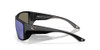 COSTA MAN SUNGLASSES MATTE BLACK FRAME BLUE MIRROR LENSES 59MM/125 - BLACK/BLUE