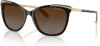 RALPH LAUREN RA5203 CATEYE SUNGLASSES - BLACK NUDE/BROWN GRADIENT POLARIZED