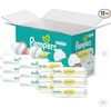 PAMPERS SENSITIVE BABY WIPES 1008 CT (FLIP-TOP + REFILL PACKS) UNSCENTED - WHITE New