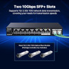 TENDA 2.5GB ETHERNET SWITCH | 10 PORT 2.5G NETWORK SWITCH | VLAN &STATIC - BLACK