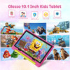 GLEESO KIDS TABLET ,ANDROID 16 TABLET 10.1 INCH 20GB RAM 64GB ROM - PINK