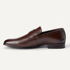 AMAZON ESSENTIALS MEN'S SQUARE APRON TOE LOAFER WITH MEMORY FOAM DARK BROWN 11.5 New