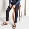 0452763 Birkenstock Arizona Mules/Clogs Men Brown Mules Shoes, Size 6