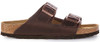 0452763 Birkenstock Arizona Mules/Clogs Men Brown Mules Shoes, Size 6