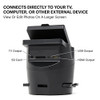 KODAK SCANZA FILM & SLIDE SCANNER 3.5" LCD 35MM 126 110 SUPER 8 & 8MM - BLACK