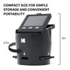 KODAK SCANZA FILM & SLIDE SCANNER 3.5" LCD 35MM 126 110 SUPER 8 & 8MM - BLACK