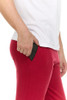 YACHT & SMITH 3 PACK OF MENS JOGGER SWEATPANTS SIZE S - MAROON/GREEN/BLUE New