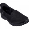 158698 SKECHERS REGGAE FEST 2.0 GUIDING LIGHT SLIP-INS WOMEN 8.5 BLACK