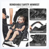 VEVOR Lightweight Stroller, Compact Easy Fold Multiposition Recline Canopy