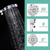 8-Mode Shower Head with handheld,VIKOBIN High Pressure Handheld Shower Head Set