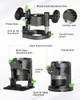 WORKPRO 20V CORDLESS COMPACT ROUTER KIT VARIABLE SPEEDS - GREEN