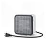 AMAZON BASICS CERAMIC SPACE HEATER, 500W, WITH TIP-OVER PROTECTION, WHITE