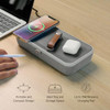 ORBITKEY NEST V2 PORTABLE DESK ORGANIZER WIRELESS CHARGER WNS2-BLK-104 - BLACK New