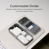 ORBITKEY NEST V2 PORTABLE DESK ORGANIZER WIRELESS CHARGER WNS2-BLK-104 - BLACK New