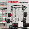JEEKEE H12-JK20250925-01 POWER CAGE CABLE CROSSOVER SYSTEM 2000LB - BLACK