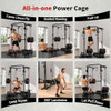 JEEKEE H12-JK20250925-01 POWER CAGE CABLE CROSSOVER SYSTEM 2000LB - BLACK