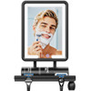 EEUUTY HEATED SHOWER MIRROR FOGLESS FOR SHAVING (GEN 3) - BLACK