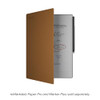 REMARKABLE PAPER PRO PREMIUM LEATHER BOOK FOLIO CASE RM07B-2006NW - BROWN-M