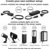 PHILIPS HUE 95W OUTDOOR LOW VOLTAGE CLASS 2 LED POWER SUPPLY UNITS, BLACK